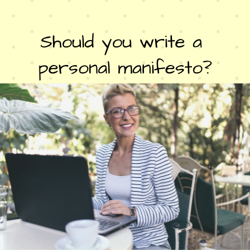 Should You Write a Personal Manifesto?