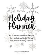 Load image into Gallery viewer, The Winter Holiday Planner
