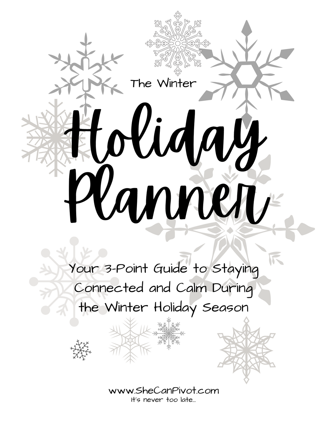 The Winter Holiday Planner